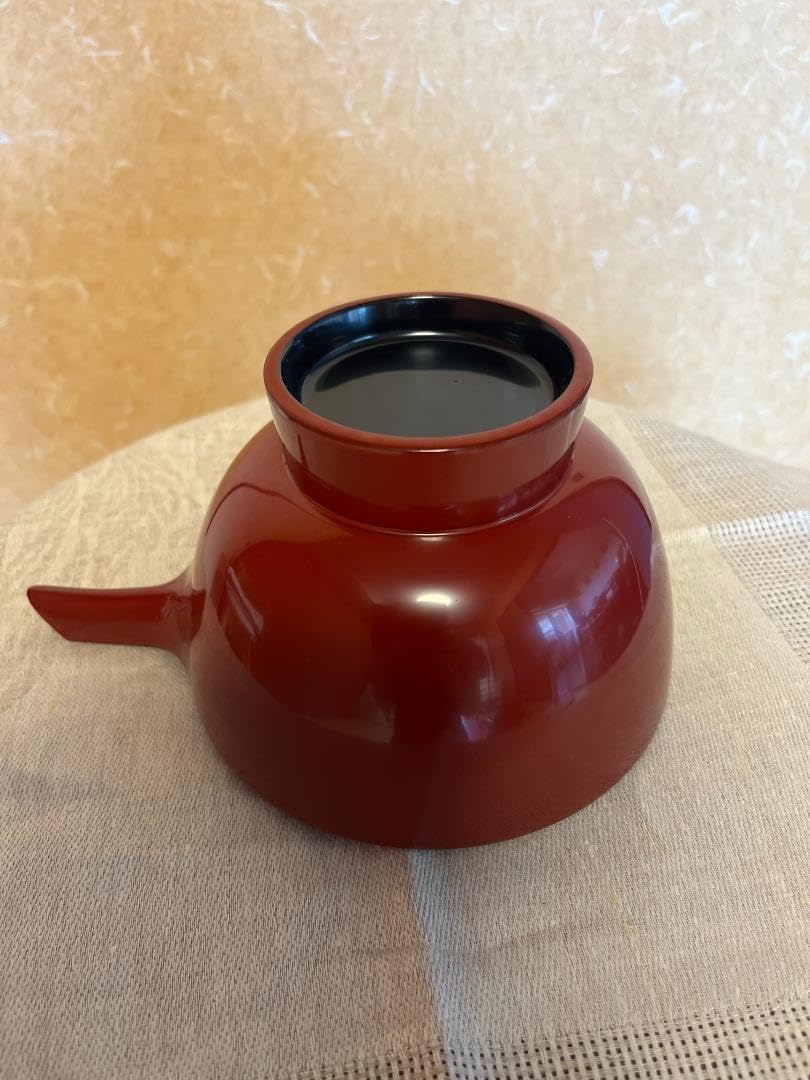 漆塗り片口酒器めずらしい蓋つき 漆塗り片口酒器めずらしい蓋つき 片口 酒器